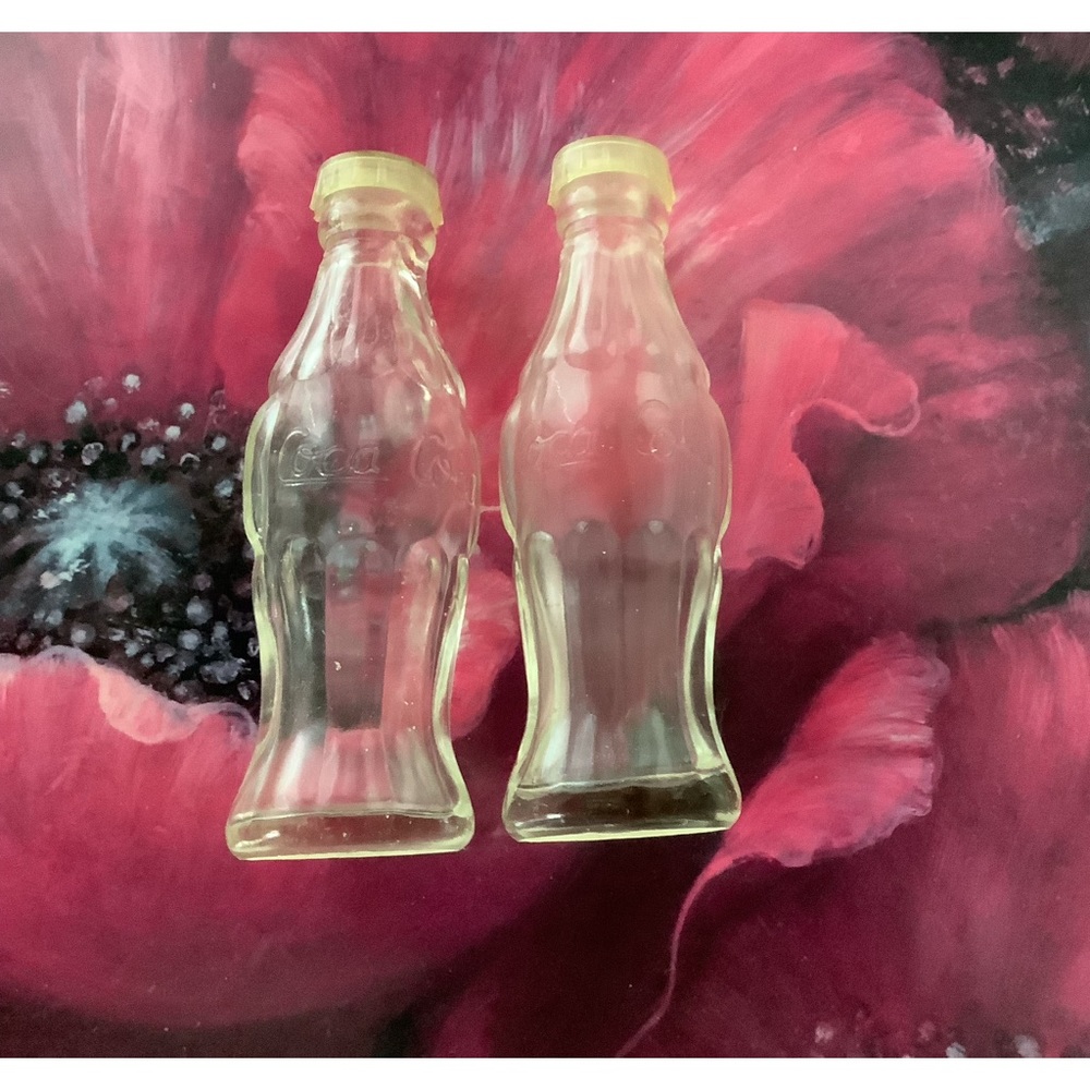 Vintage Coca-Cola Salt and Pepper Shakers